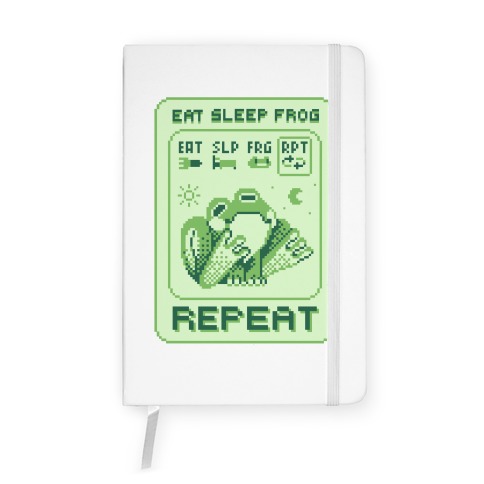 EAT, SLEEP, FROG, REPEAT Notebook