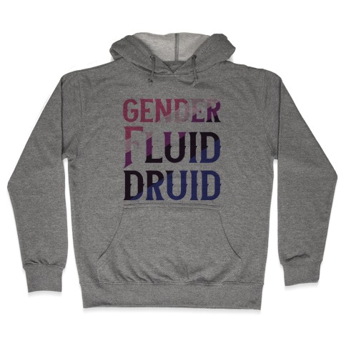 Genderfluid Druid Hooded Sweatshirt