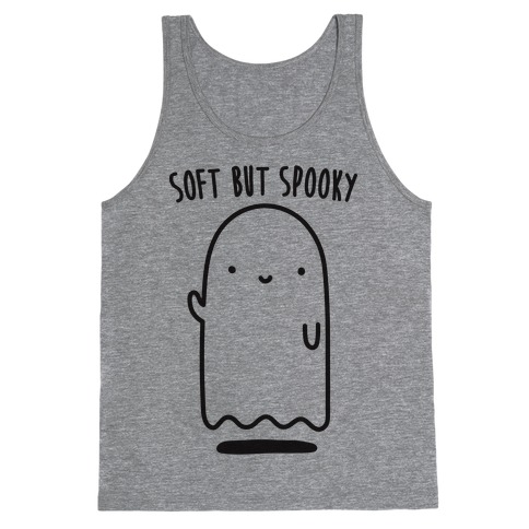 Soft But Spooky Ghost Tank Top