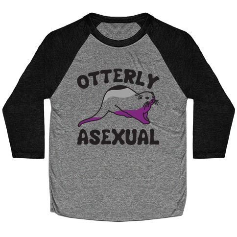 Otterly Asexual Baseball Tee