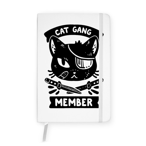 Cat Gang Member Notebook