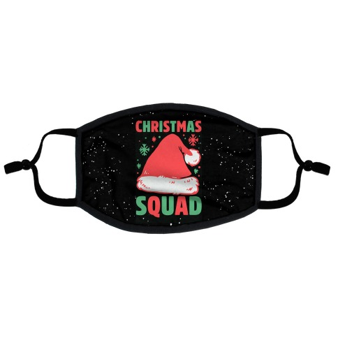 Christmas Squad Flat Face Mask