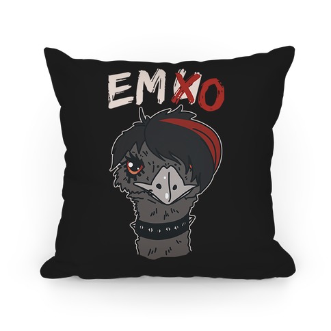 Emo X Emu Pillow