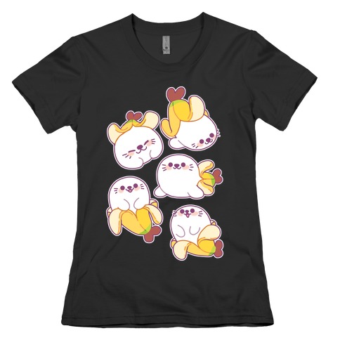 Banana Seal Womens T-Shirt