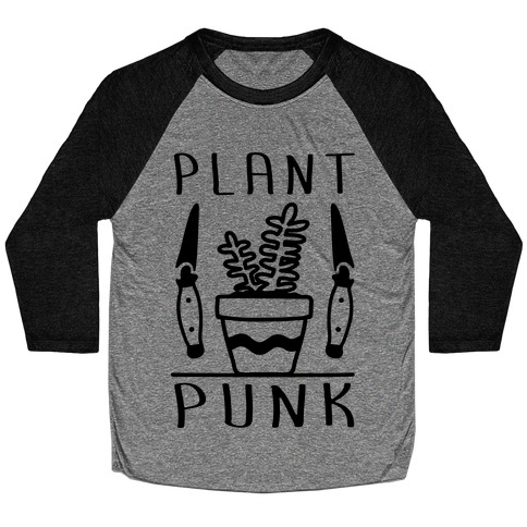 Plant Punk Baseball Tee