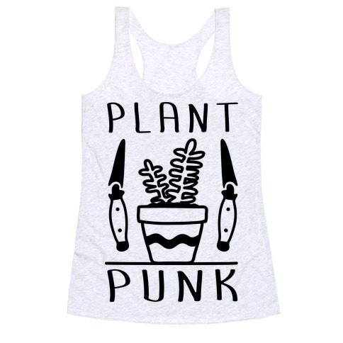 Plant Punk Racerback Tank Top