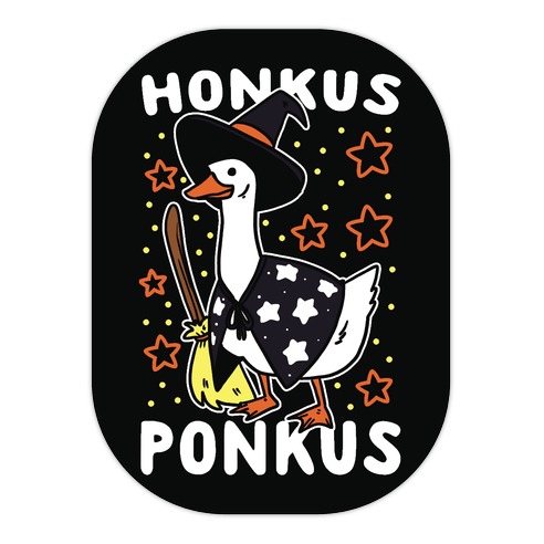 Honkus Ponkus Die Cut Sticker