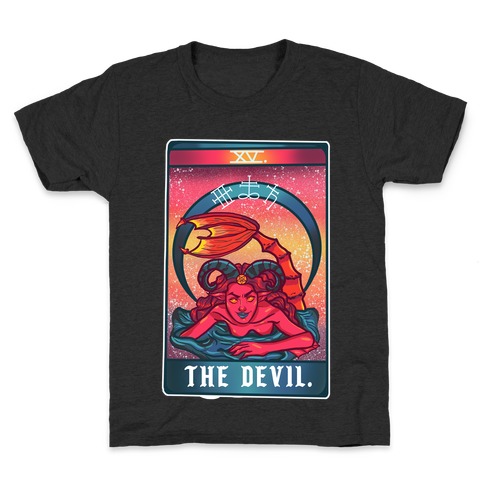 The Devil Siren Tarot Kids T-Shirt