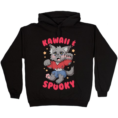 Kawaii & Spooky Hooded Sweatshirt