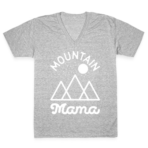 Mountain Mama V-Neck Tee Shirt