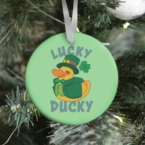 Lucky Ducky Ornament