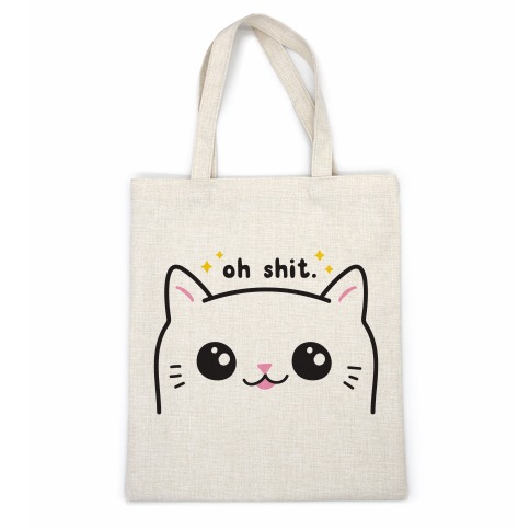 Cuss Cat Oh Shit Casual Tote