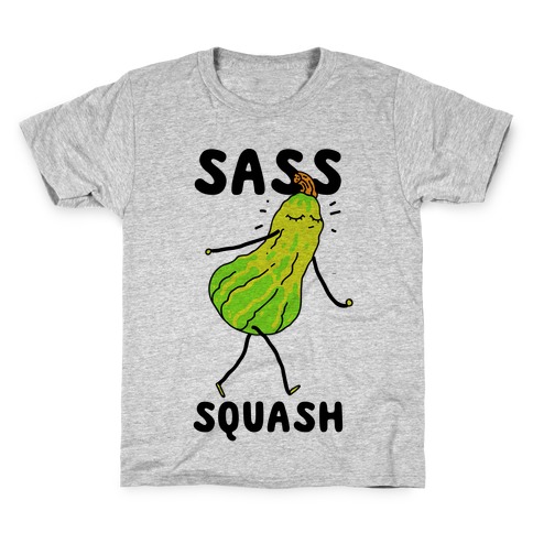 Sass Squash Kids T-Shirt