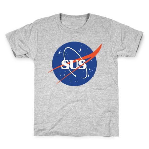Sus Nasa Logo Parody Kids T-Shirt