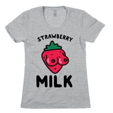 Strawberry Milk Womens T-Shirt