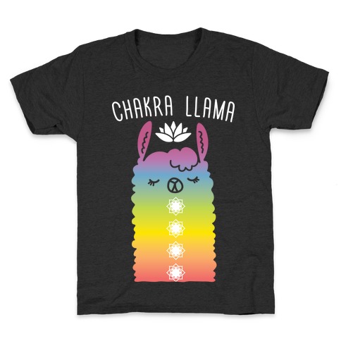 Chakra Llama Kids T-Shirt