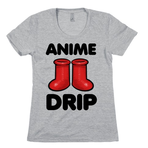 Anime Drip Womens T-Shirt