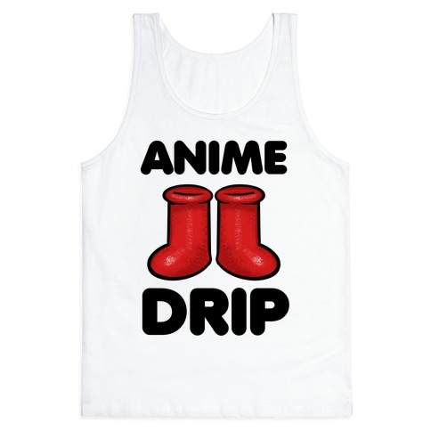 Anime Drip Tank Top