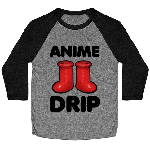 Anime Drip Baseball Tee