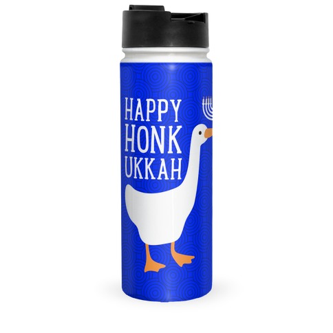 Happy Honkukkah Travel Mug