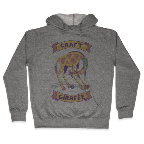 Craft Giraffe Hooded Sweatshirt
