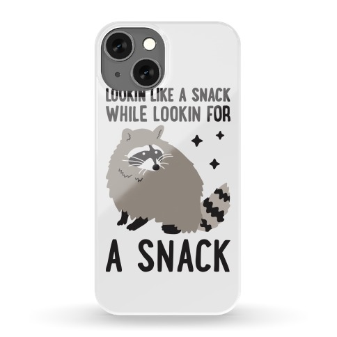 Lookin For A Snack Raccoon Phone Case