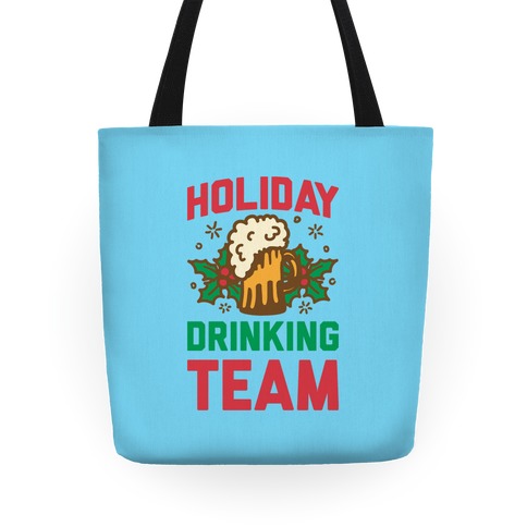 Holiday Drinking Team Tote
