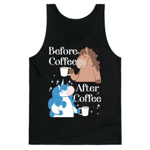 Before Coffee and After Coffee Tank Top