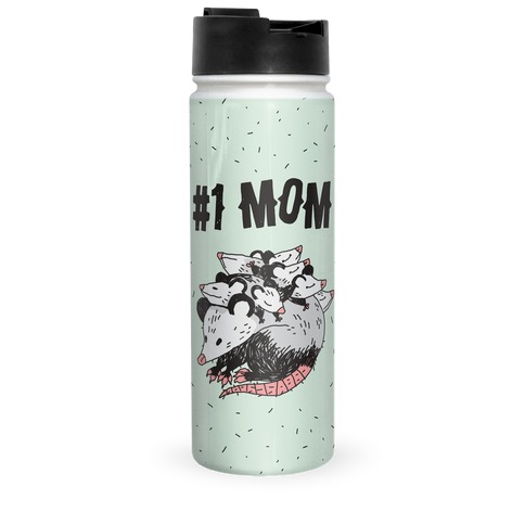 #1 Mom Opossum  Travel Mug