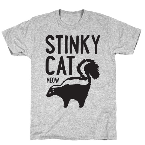 Stinky Cat Skunk T-Shirt
