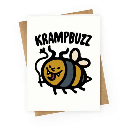 Krampbuzz Parody Greeting Card