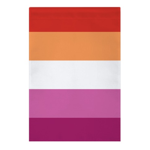 Lesbian Pride Flag Garden Flag