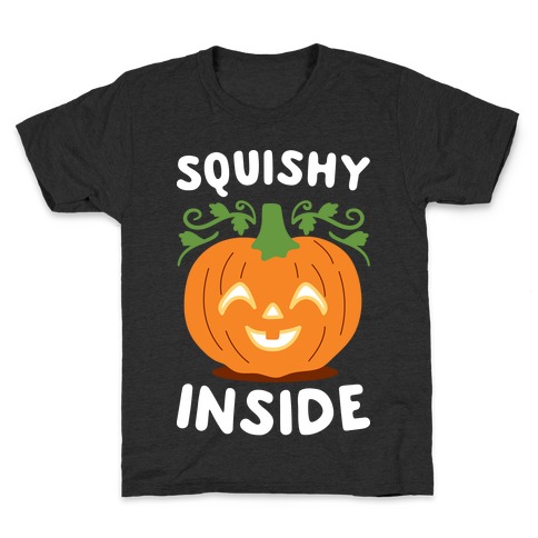 Squishy Inside Pumpkin Kids T-Shirt