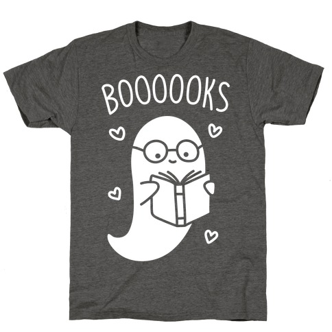 Boooooks (White) T-Shirt