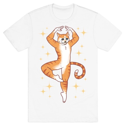 Dancing Crying Cat Meme T-Shirt
