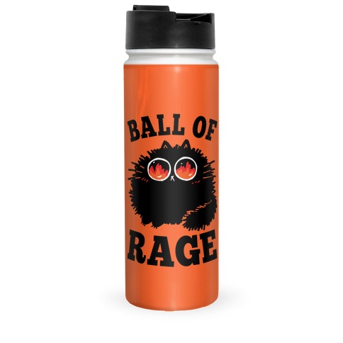 Ball Of Rage Travel Mug