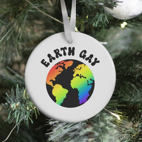 Earth Gay Ornament
