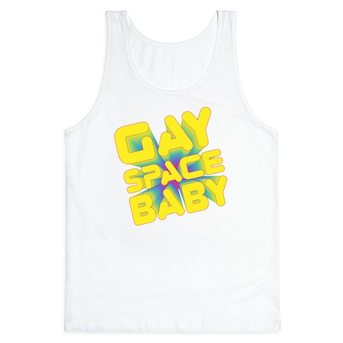 Gay Space Baby Tank Top