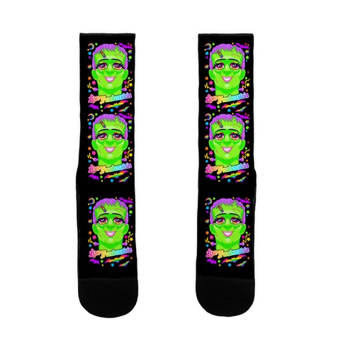 Lisa Frankenstein Parody Sock