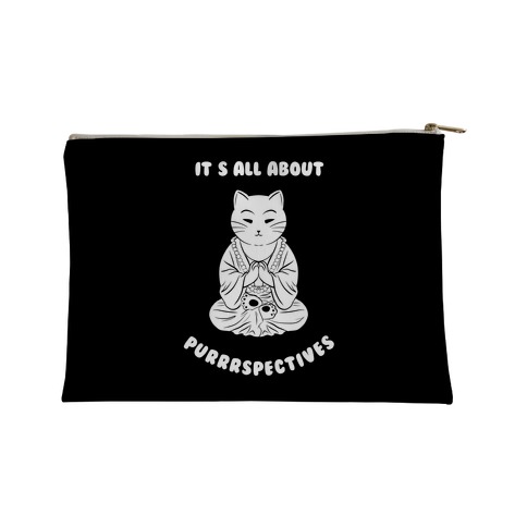 It's All About Purrrspectives (black) Accessory Bag
