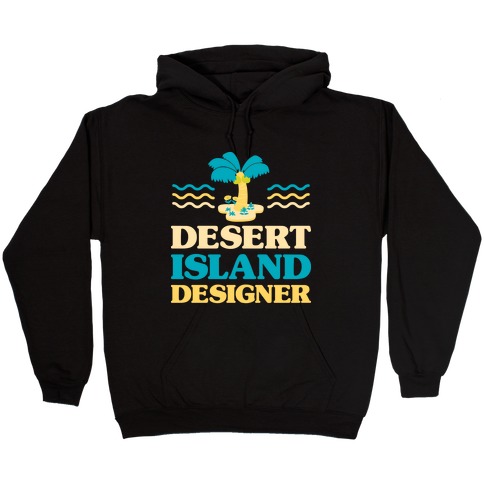 Desert Island Designer (Animal Crossing) Hooded Sweatshirt
