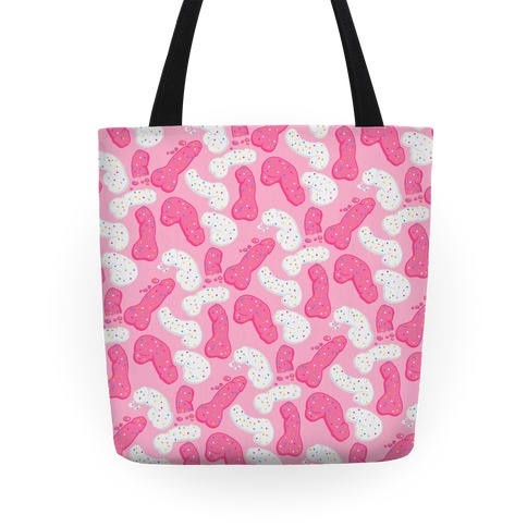 Frosted Peens Crackers Tote