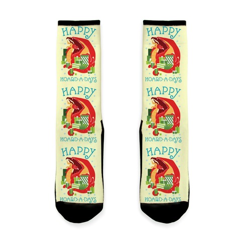Happy Hoard-A-Days Sock