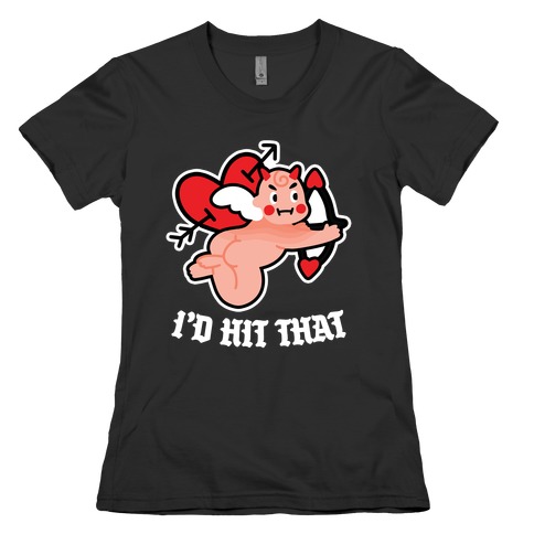 I'd Hit That (Devil Cupid) Womens T-Shirt
