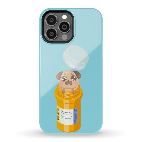 Antidepressant Pug Pill Phone Case