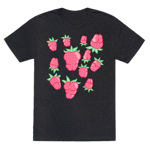 Strawberry Peens Pattern T-Shirt