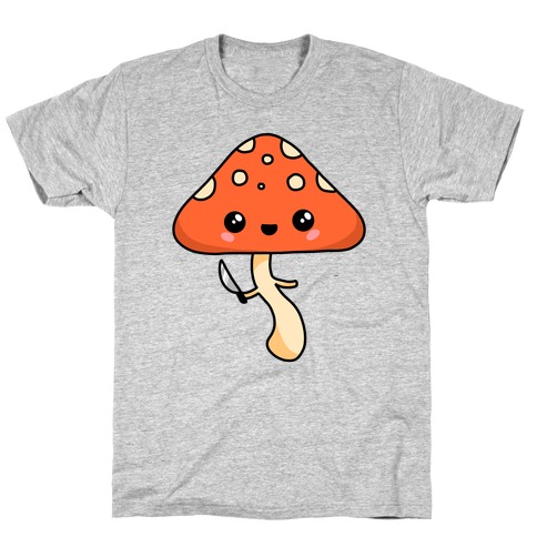 Mushroom With Knife T-Shirt
