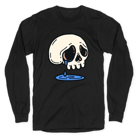 Sensitive Skull Long Sleeve T-Shirt