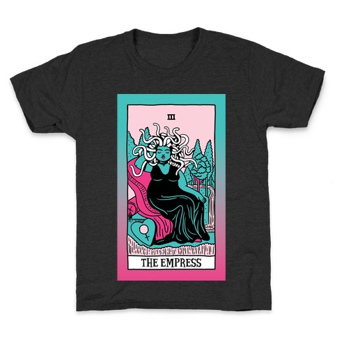 Creepy Cute Tarots: The Empress Medusa Kids T-Shirt