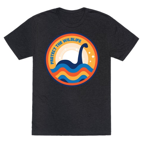 Protect The Wildlife - Nessie, Loch Ness Monster T-Shirt